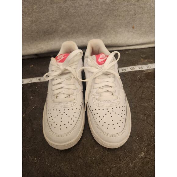 Nike Wmns Court Vision Low White Multi Swoosh DM8079 100‎ Women's US 6 Sneaker - Picture 1 of 7